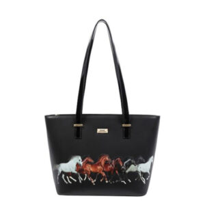 SERANDE LEATHER BAG, BRUMBY TOTE